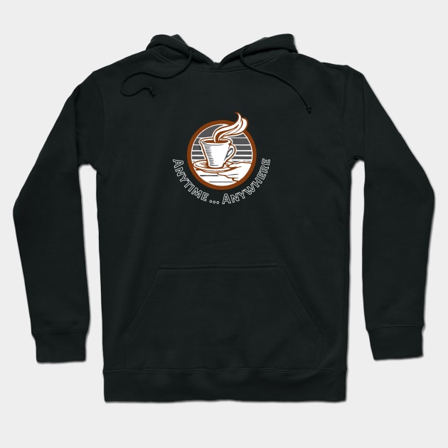 Coffe please Hoodie by Reaisha